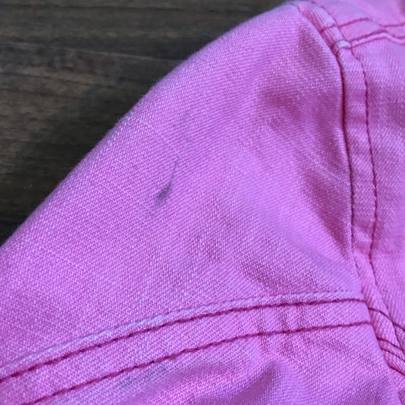 Y2K Rocawear bubblegum pink denim jean blazer cropped jacket - Picture 11 of 16